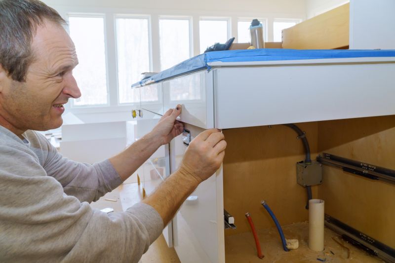 Completed Cabinet Installations